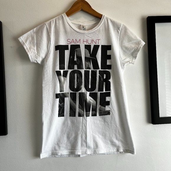 no brand Tops - Sam Hunt 'Take Your Time' Concert T-shirt Medium